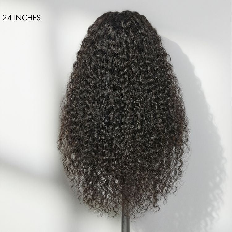 Special Deal | PreMax 180% / 250% 13x4 Water Wave Flexi-Fit Invisible Drawstring Fluffy Curly Glueless Wig Pre-Cut Lace