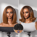 Weekly Special | Luvme All-Day Comfort™ Wig Blunt Cut Bob Glueless Minimalist HD Lace Short Human Hair Wig Pre-Cut Lace