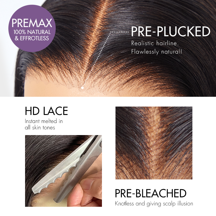 Points Reward | 24 Inches Brown Highlights Funmi Curly 7x6 Closure HD Lace Glueless Wig Pre Cut Lace