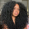 New Customers Only | Luvme Too Easy Texture™ 3-In-1 Half Wig Kinky Curly / Yaki Straight / Messy Burmese Curly Glueless Flexi-Fit Drawstring Wig