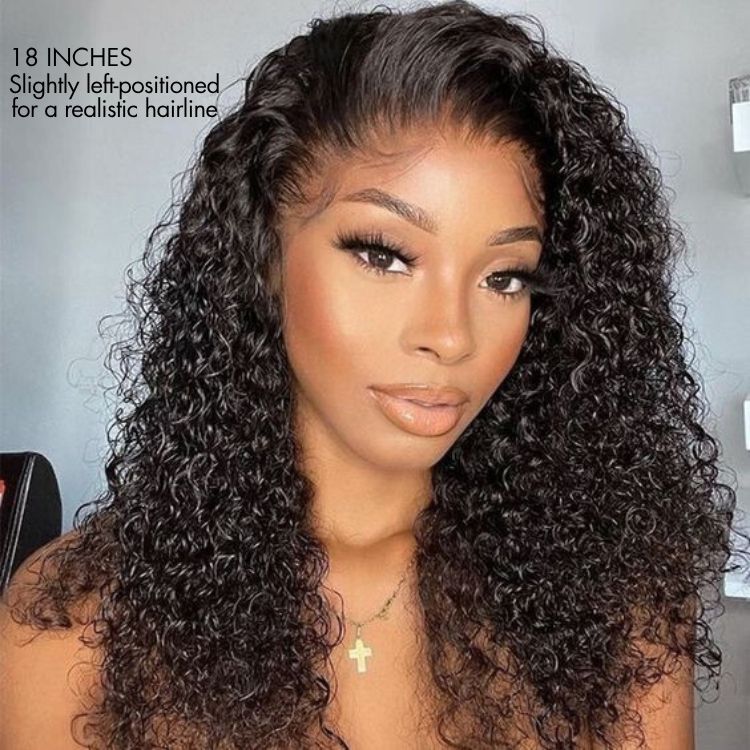 New Customers Only | Wet and Wavy 5x5 Closure Pre-Cut Lace Water Wave Wig Glueless Side Part Human Hair Wig Breathable Cap