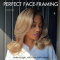 Crazy Wednesday | Ombre Blonde Blow Out Layered Cut Wavy Glueless HD Minimalist Lace Wig