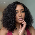 Weekly Special | Luvme All-Day Comfort™ Wig Deep Wave Glueless Minimalist HD Lace Human Hair Curly Wig Pre-Cut Lace