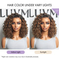 Luvme All-Day Comfort™ Wig Deep Wave Glueless Minimalist HD Lace Human Hair Curly Wig Pre-Cut Lace