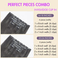 Ultra Natural Seamless Yaki Straight Clip in Extensions Human Hair with Free Gift - Limited Offer
