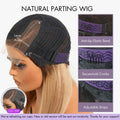 Ombre Brown Fluffy Kinky Curl Glueless Minimalist HD Lace Wig Ready to Go