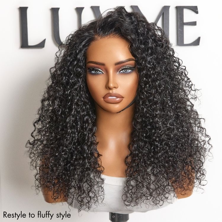 Crazy Wednesday | Water Wave Glueless 5x5 Closure Pre-Cut Lace Wet and Wavy Human Hair Wig Breathable Cap
