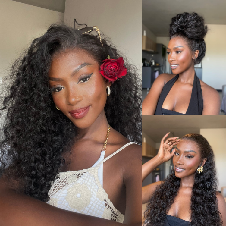 Special Deal | Water Wave 360 Lace Long Wig 100% Human Hair Pre-bleached & Pre-plucked - US Only