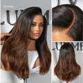 Crazy Wednesday | Luvme All-Day Comfort™ Wig Layered Light Yaki Straight / Loose Body Wave Glueless 7x6 Closure HD Lace Human Hair Wig Pre-Cut Lace