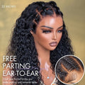 Weekly Special | PreMax 180% / 250% Water Wave Glueless Flexi-Fit Drawstring 13x4 Frontal Lace Fluffy Curly Wig Pre-Cut Lace