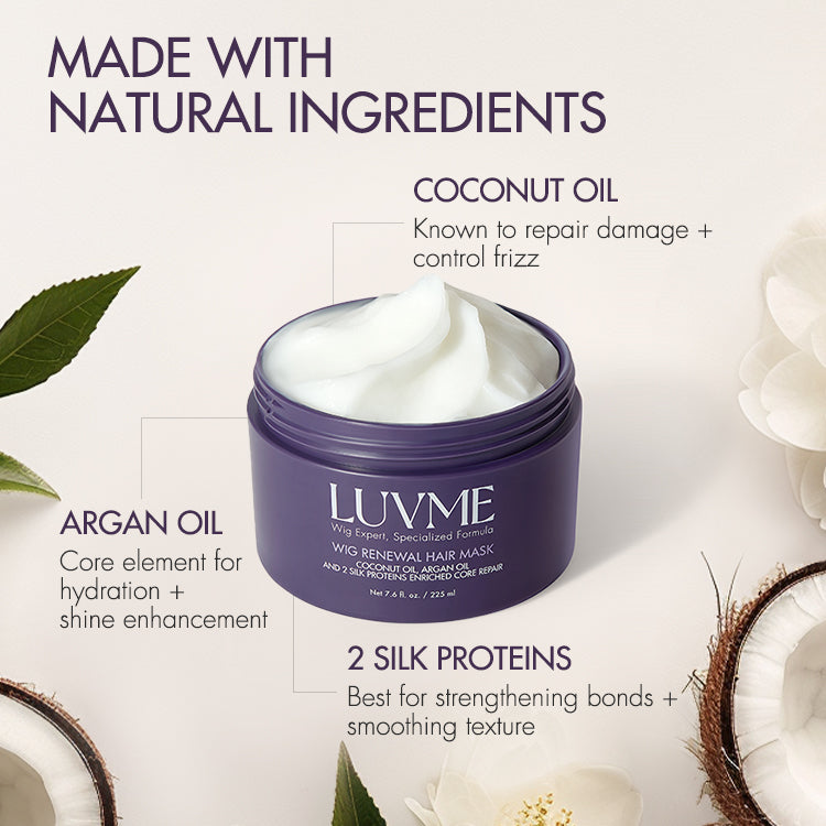 US Only | Wig Renewal Hair Mask / Leave-in Conditioner, Anti Frizz, Super Shine & Moisture | Add-on Item