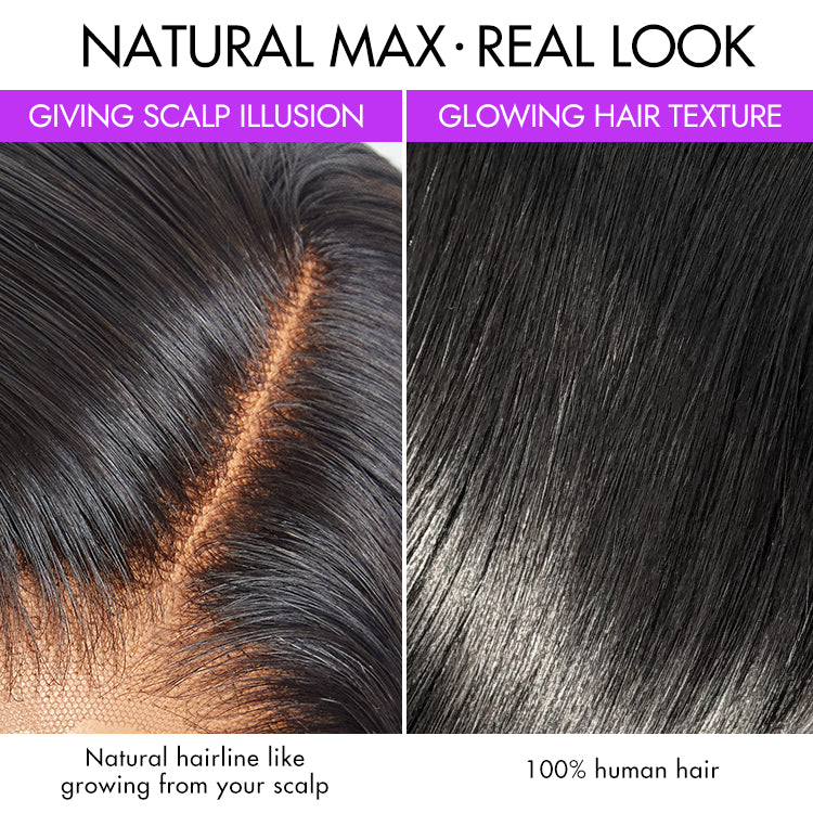 Weekly Special | Retro 90s Flip Ends Bob Cut Wig Glueless 13x4 Frontal Lace Human Hair Wig