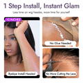 Glueless 4x4 Closure Undetectable HD Lace Bob Wig 100% Human Hair | Pre-bleached Knots
