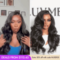 New Customers Only | Luvme All-Day Comfort™ Wig Layered Loose Body Wave Glueless 7x6 Closure HD Lace Human Hair Long Wig Pre-Cut Lace