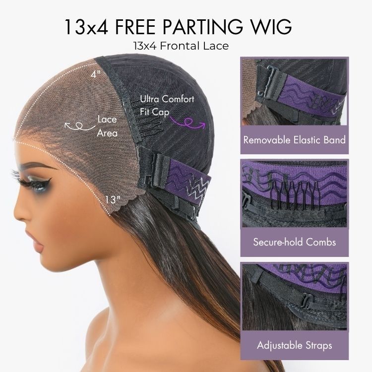 PreMax Wigs | Super Natural Hairline Silky Blunt Cut Bob Glueless 13x4 Frontal Lace Human Hair Short Wig Pre-Cut Lace