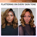 Bouncy Blonde Light Weight Left C Part Loose Wave Glueless 5x5 Closure Lace Wig Breathable Cap