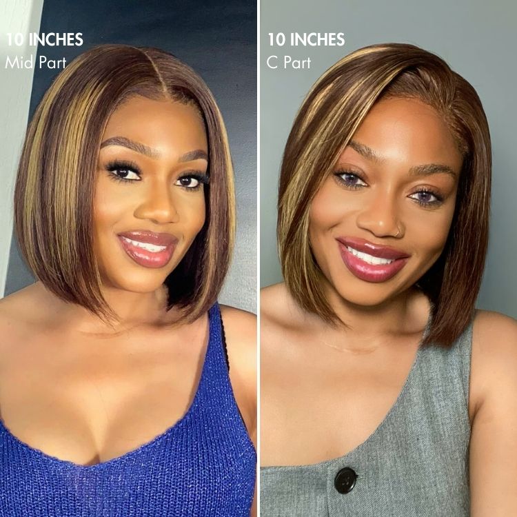 Special Deal | Luvme Hair PartingMax Glueless Wig Silky Blunt Bob Cut 7x6 Closure HD Lace Wig Breathable Cap
