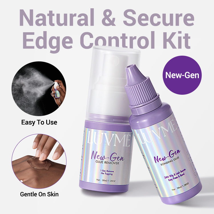 US Only | LUVME Upgraded 2.0 Lace Wig Glue & Remover Kit, Secure Hold & Easy Removal | Add-on Item