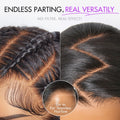 48H Delivery | PreMax Wigs | Super Natural Hairline Silky Straight Glueless 13x4 Frontal Lace Wig Human Hair Pre-Cut Lace -US ONLY