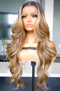 HD TRANSPARENT 13x6 PREMIUM FIBER HEAT RESISTANT 26” SYNTHETIC BLEND WIG- ELLA