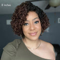 Weekly Special | Trendy Short Cut Curly Minimalist HD Lace Glueless Side Part Wig 100% Human Hair