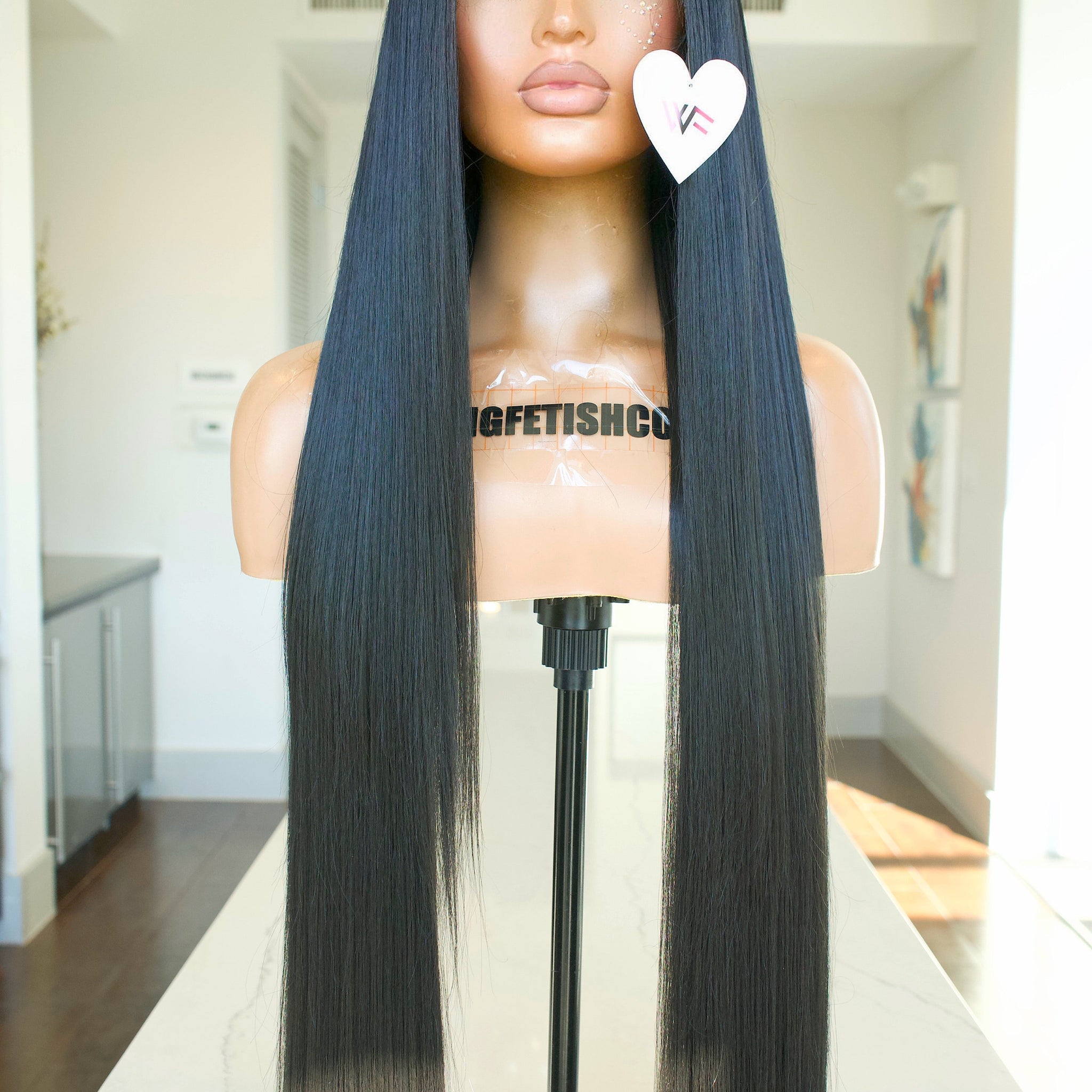 FLASH SALE DEAL LIMITED TIME⚡️13x6 40-Inch Lace Frontal Premium Fiber Blend Wig - Heat-Resistant, Luxury Long Wig for Glamorous Styling