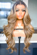 HD TRANSPARENT 13x6 PREMIUM FIBER HEAT RESISTANT 26” SYNTHETIC BLEND WIG- ELLA