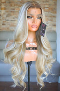 HD TRANSPARENT 13x4 PREMIUM FIBER HEAT RESISTANT 30” SYNTHETIC BLEND WIG - RACHEL