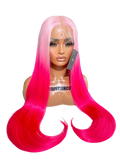 HD LACE 13x6 Pre-Plucked 30” Synthetic Blend Heat Resistant Lace Frontal Wig - PINKFRIDAY