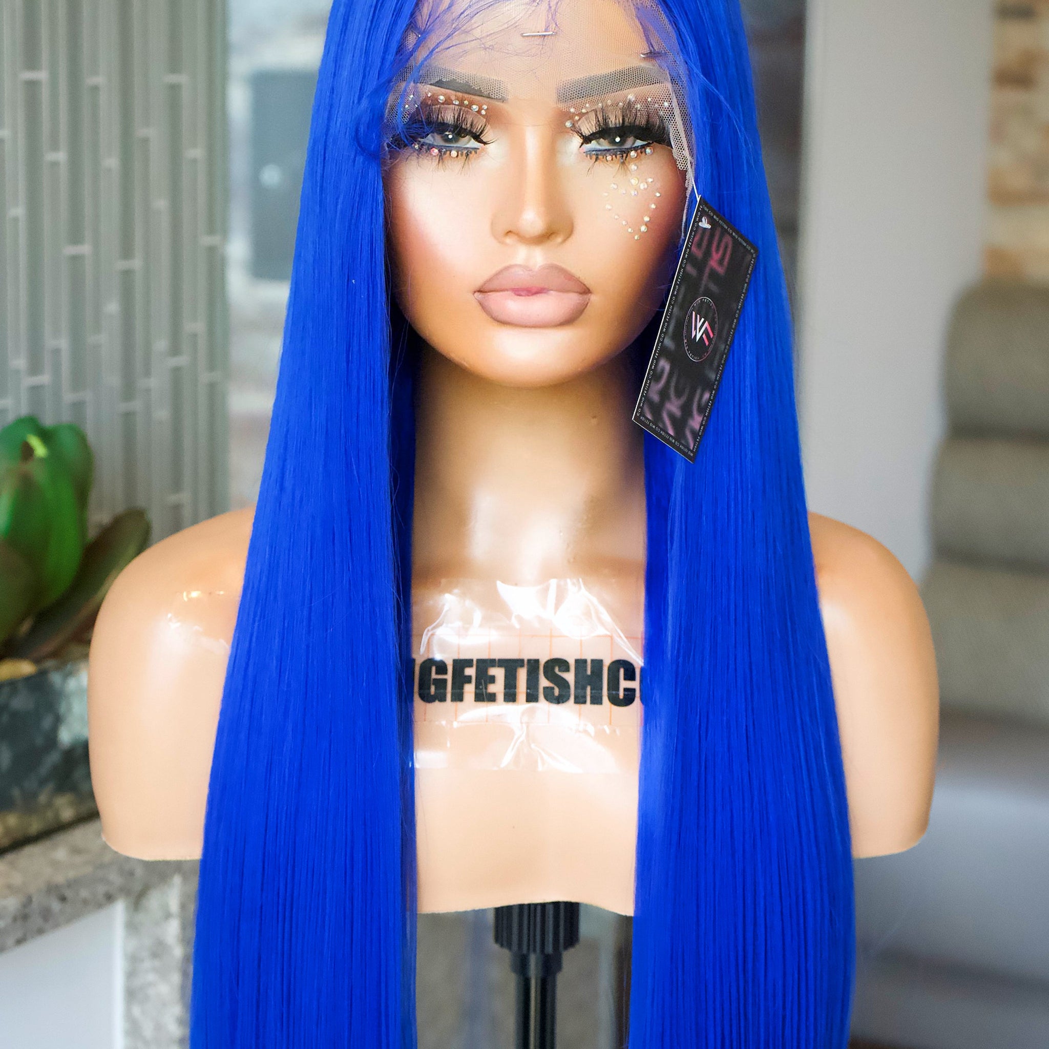 30” Synthetic Blend Heat Resistant Lace Frontal Wig - Unit ROYAL