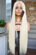 HD LACE 13x4 Synthetic Blend Heat Resistant lace frontal wig- Unit BLONDIE 613 (pre-order)
