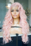 HD LACE 13x6 26” Heat Resistant Synthetic Blend Wig - PINKY