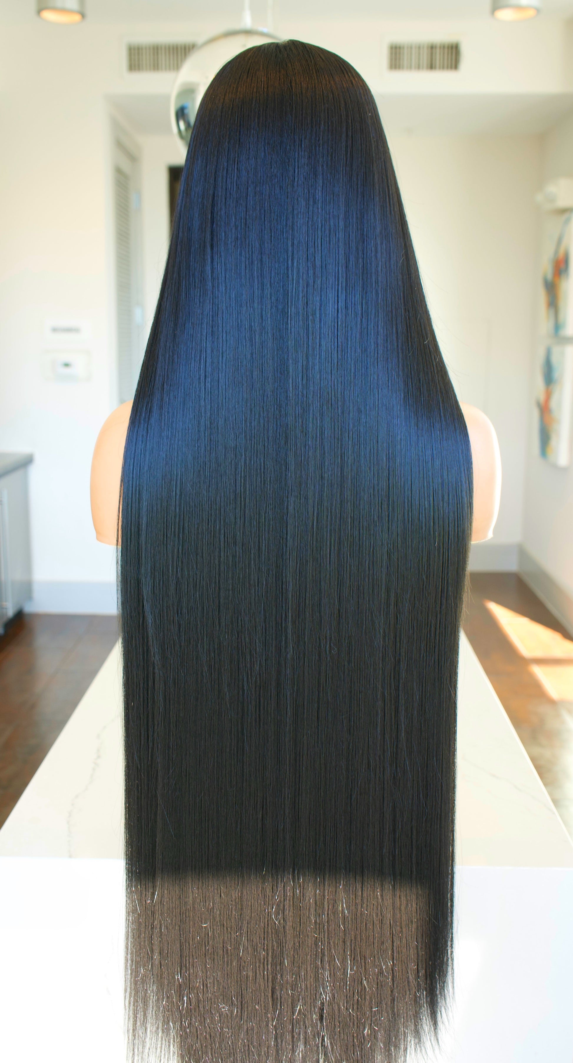 FLASH SALE DEAL LIMITED TIME⚡️13x6 40-Inch Lace Frontal Premium Fiber Blend Wig - Heat-Resistant, Luxury Long Wig for Glamorous Styling