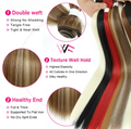 High-Quality Heat-Resistant Synthetic Fiber Hair Blend Bundles - Realistic Human Hair Look, Premium Soft & Durable Extensions