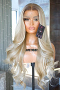 HD TRANSPARENT 13x4 PREMIUM FIBER HEAT RESISTANT 30” SYNTHETIC BLEND WIG - RACHEL