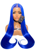 30” Synthetic Blend Heat Resistant Lace Frontal Wig - Unit ROYAL
