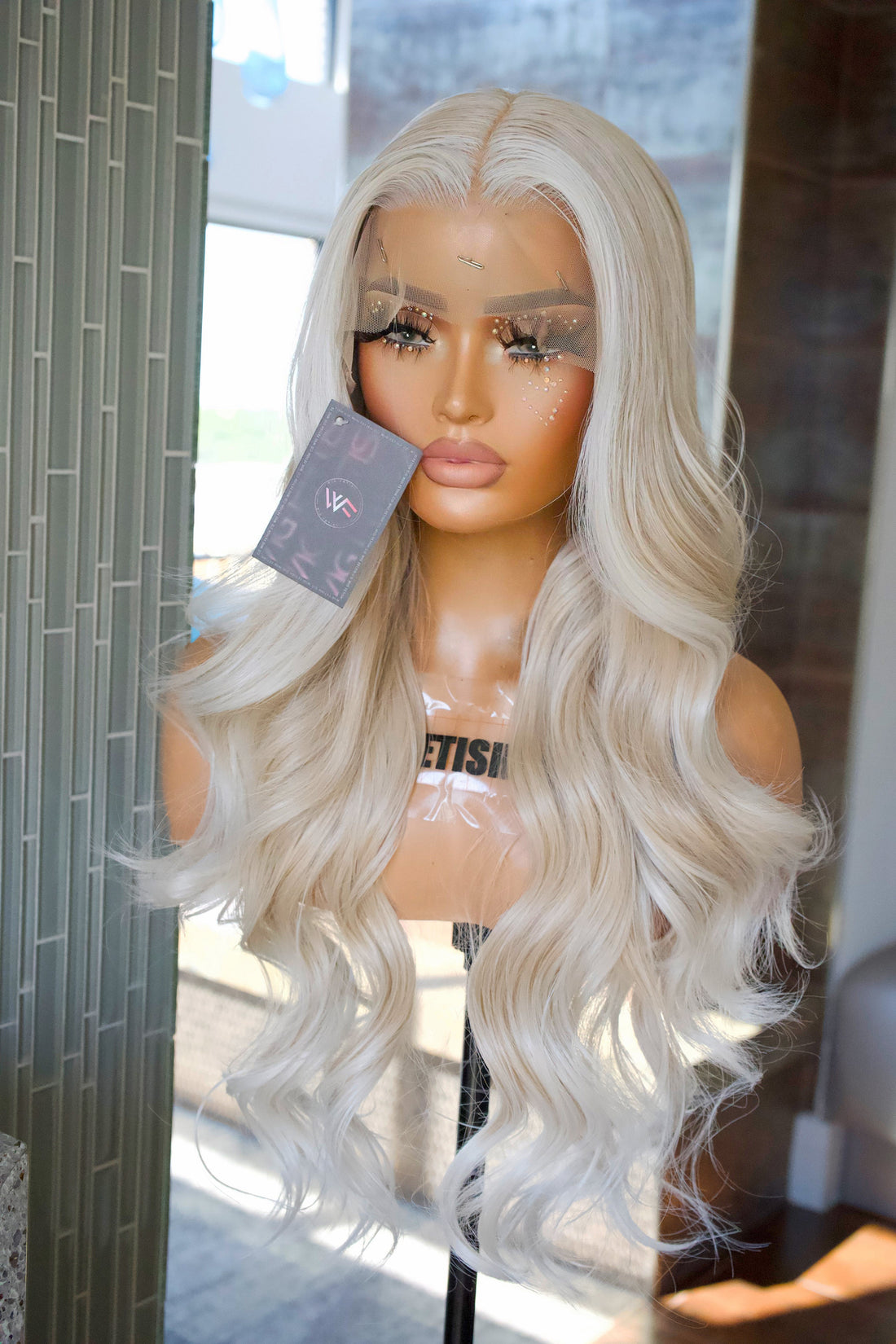 HD TRANSPARENT 13x4 PREMIUM FIBER HEAT RESISTANT 26” SYNTHETIC BLEND WIG - ZARA (pre order)