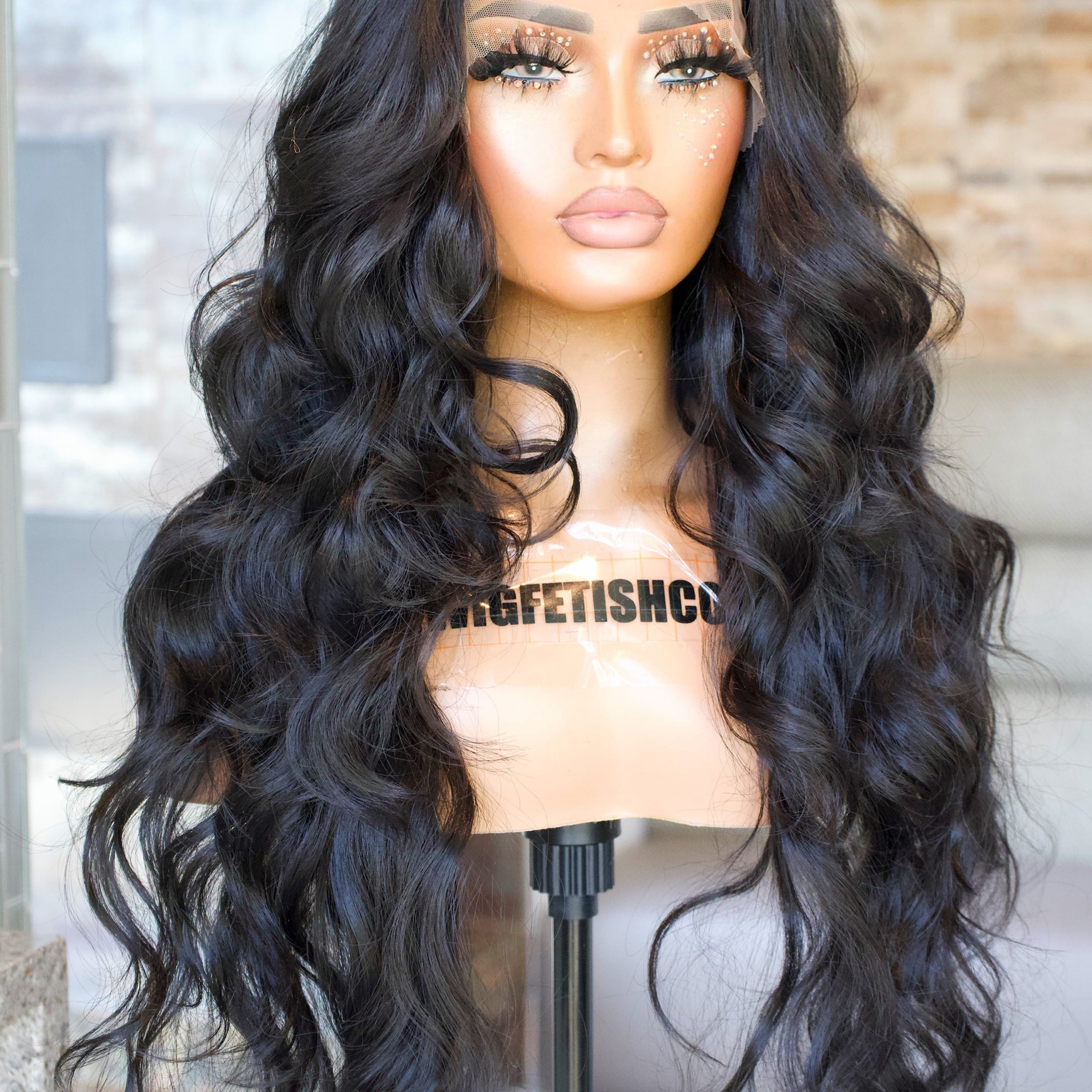HD LACE 13x6 Pre-Plucked 26” Synthetic Blend Heat Resistant Lace Frontal Wig - UnitAVA (pre-order)