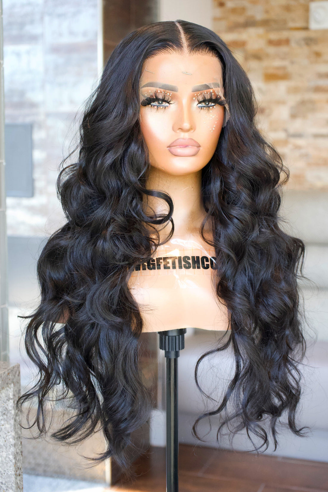 HD LACE 13x6 Pre-Plucked 26” Synthetic Blend Heat Resistant Lace Frontal Wig - UnitAVA (pre-order)
