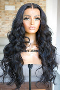 HD LACE 13x6 Pre-Plucked 26” Synthetic Blend Heat Resistant Lace Frontal Wig - UnitAVA (pre-order)