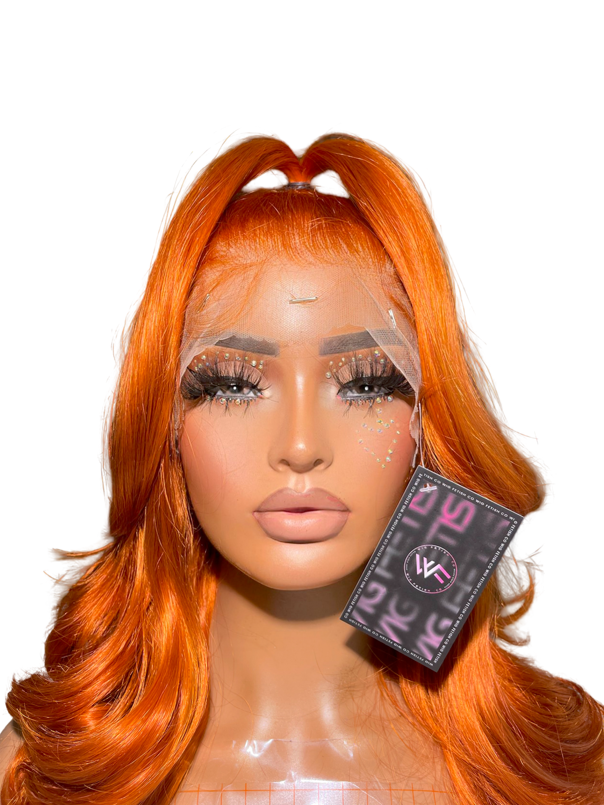 HD LACE 13x6 18” Heat Resistant Synthetic Blend Wig - SPICE