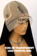 HD LACE 13x6 Pre-Plucked 30” Synthetic Blend Lace Frontal Wig - Unit KIM (PRE ORDER)