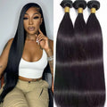 High-Quality Heat-Resistant Synthetic Fiber Hair Blend Bundles - Realistic Human Hair Look, Premium Soft & Durable Extensions