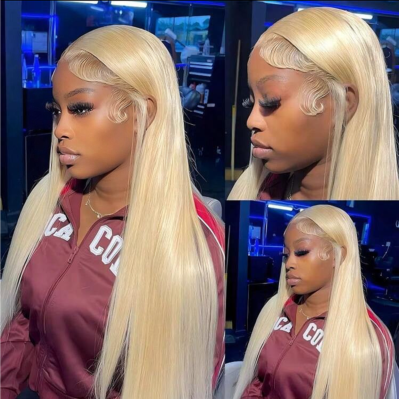 FLASH SALE DEAL LIMITED TIME⚡️13x4 40-Inch Lace Frontal Premium Fiber Blend Wig - Heat-Resistant, Luxury Long Wig for Glamorous Styling
