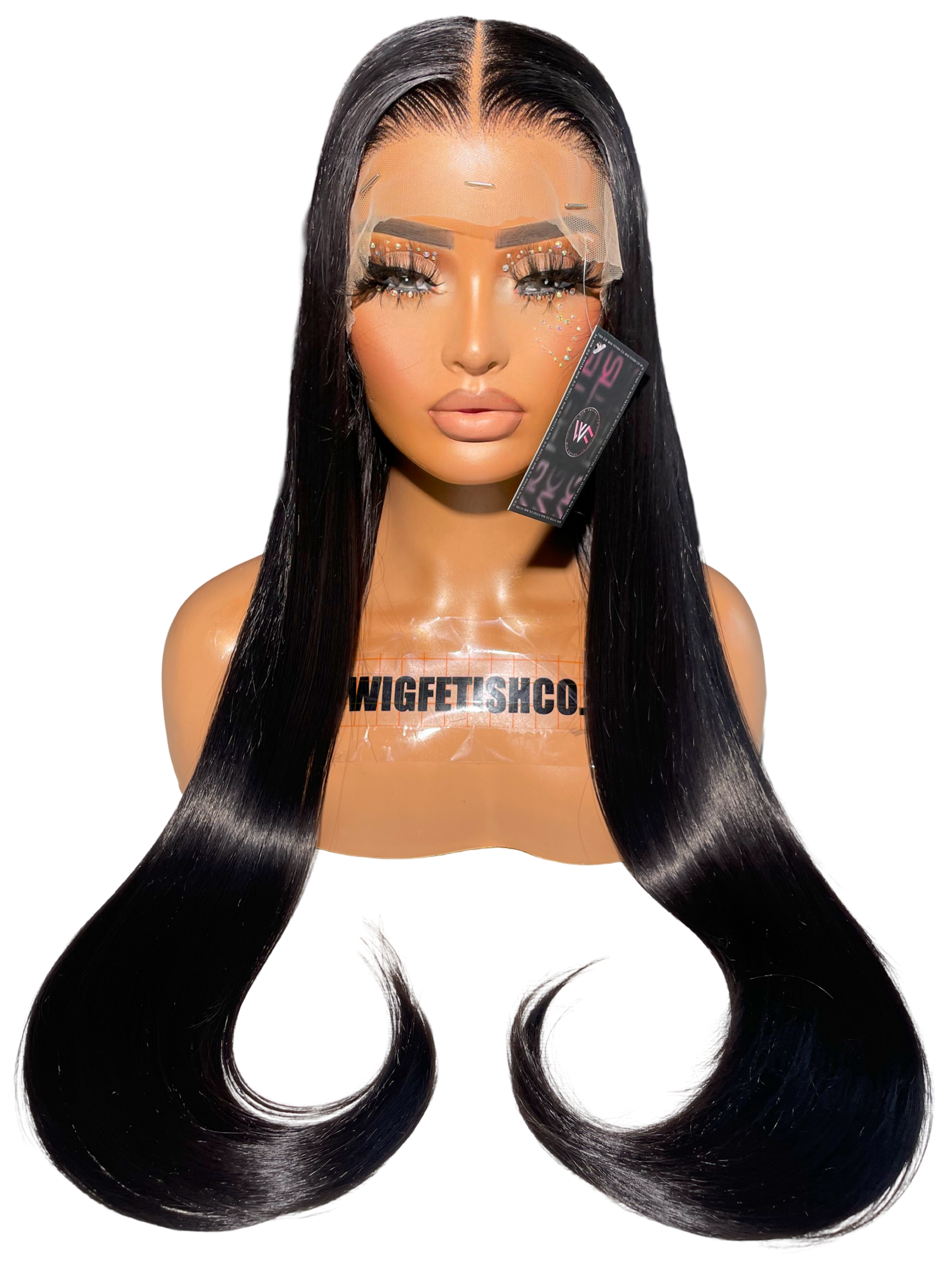 HD LACE 13x6 Pre-Plucked 30” Synthetic Blend Lace Frontal Wig - Unit KIM (PRE ORDER)