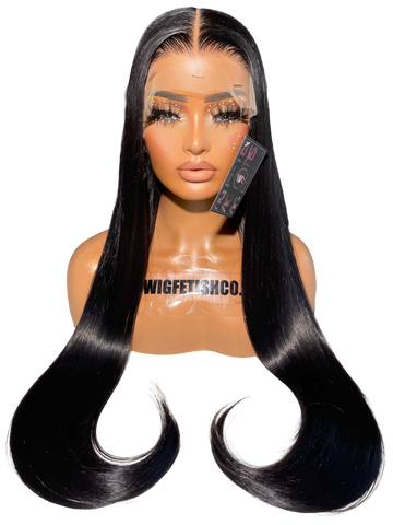 HD LACE 13x6 Pre-Plucked 30” Synthetic Blend Lace Frontal Wig - Unit KIM (PRE ORDER)