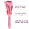 1pc Detangle Brush, Less Damage, More Comfortable,  Pink / Purple