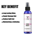 (Synthetic Hair & Human Hair Silkening Polishing Heat Protection Mist Spray) 3.5oz