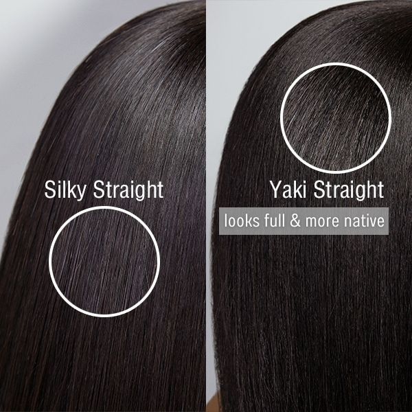 Exclusive Discount | Put On and Go Realistic Glueless Yaki Straight Bob With Bangs Minimalist HD Lace Wig 100% Human Hair